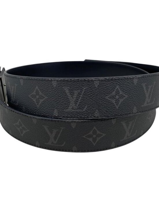 Louis Vuitton Belt LV Initial Reversible Monogram Eclipse - Picture 2 of 8